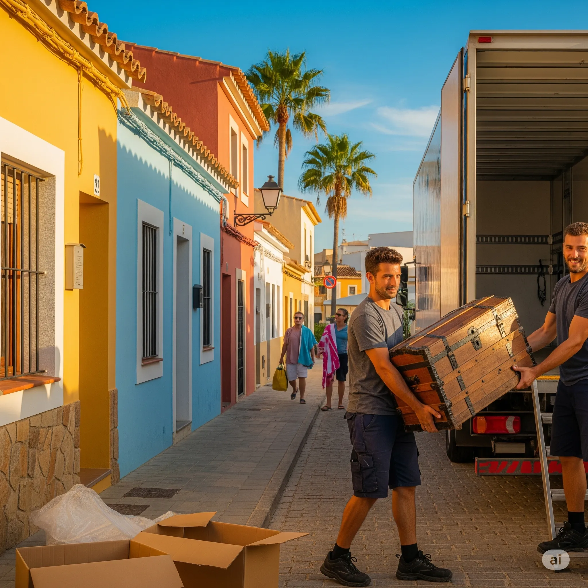 Mudanza en Oliva